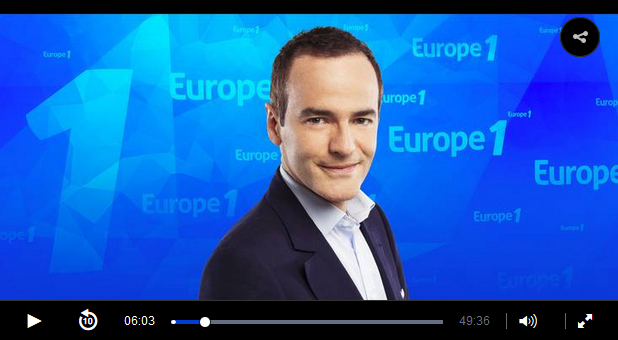 Europe 1 Au coeur de l'Histoire la sage Guerlain à Grasse