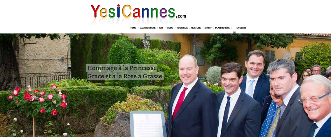 hommage a la princesse grace et a la rose a grasse